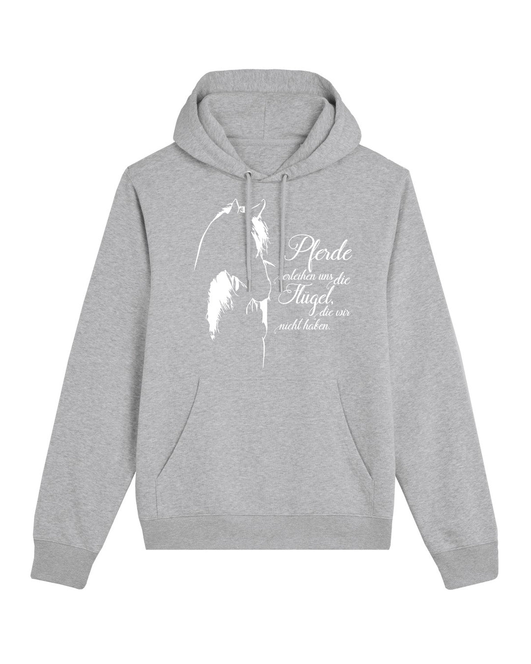 Hoodie "Pferde verleihen uns die Flügel, die wir nicht haben."