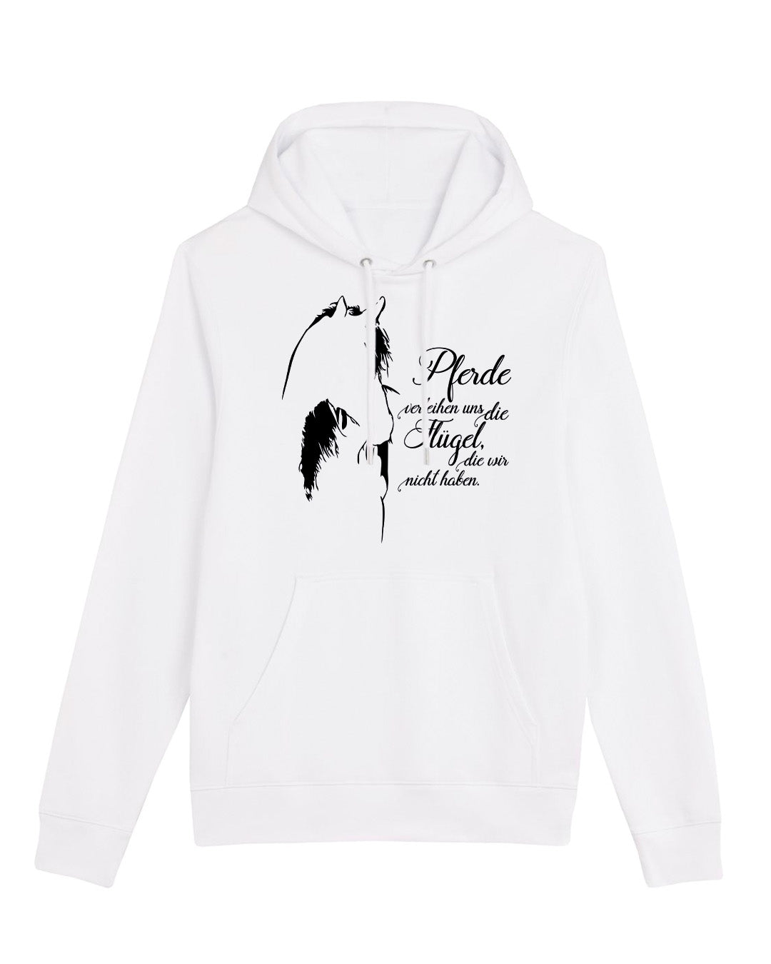Hoodie "Pferde verleihen uns die Flügel, die wir nicht haben."