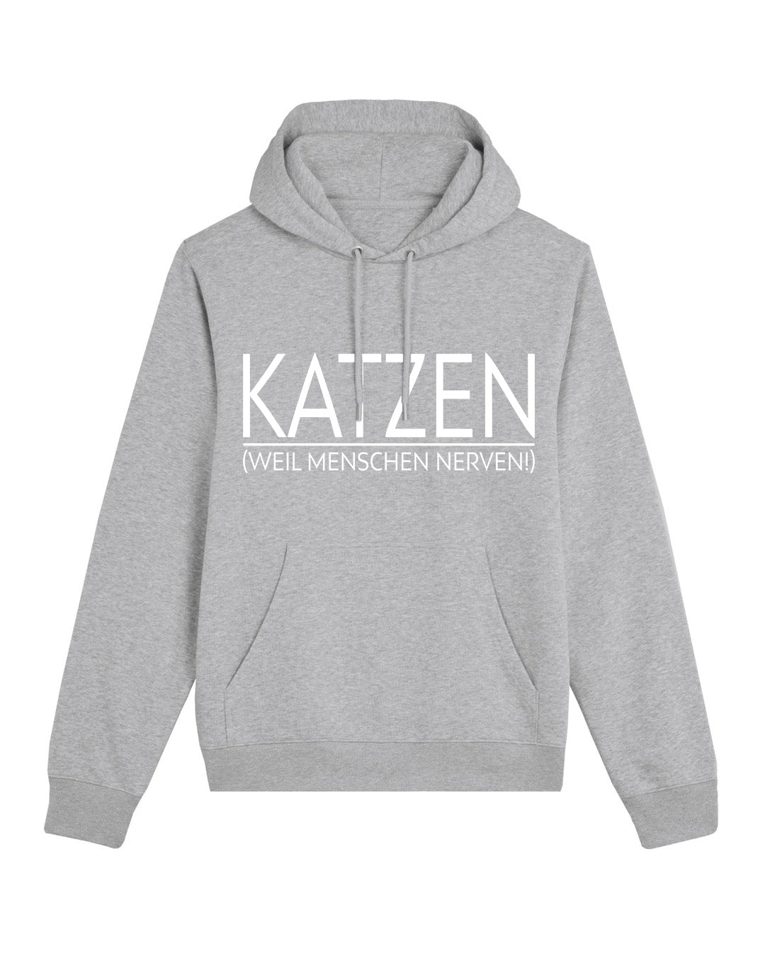 Hoodie "KATZEN (weil Menschen nerven!)"